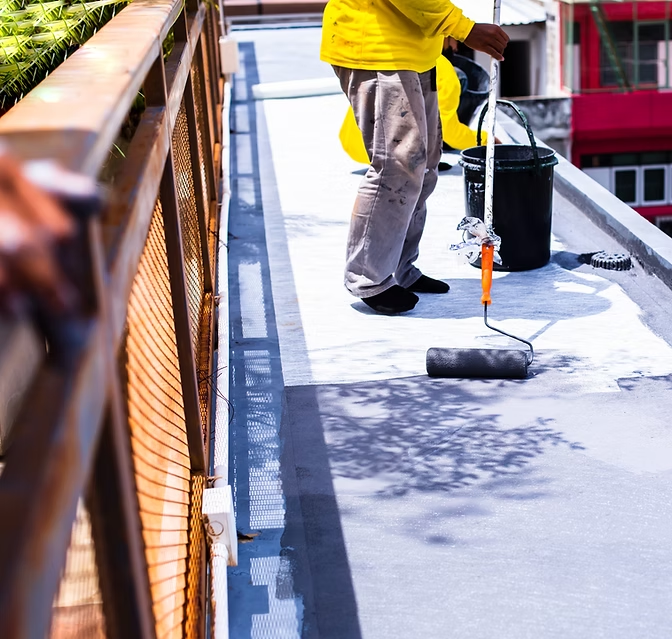 Waterproofing work