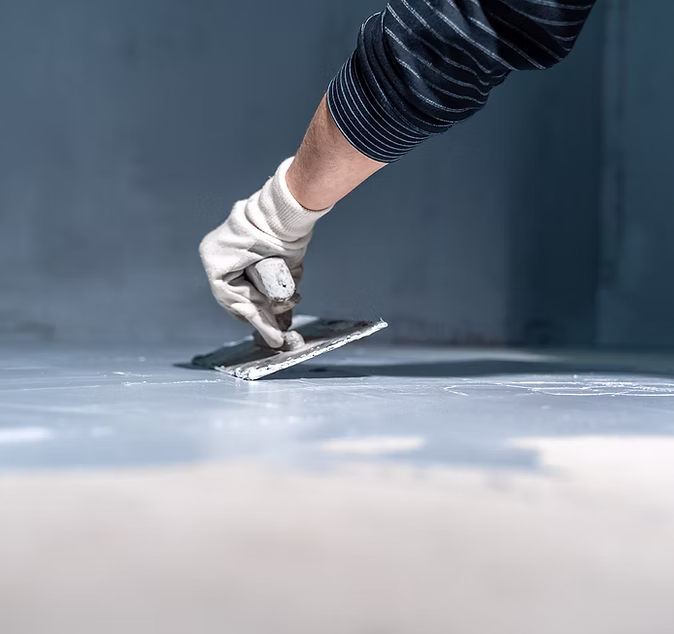 Waterproofing work